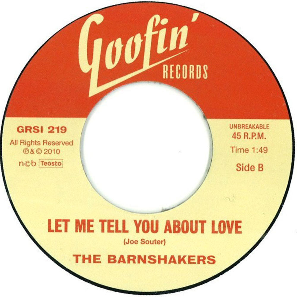 Single - Barnshakers - The Trance, Let Me Tell You About Love