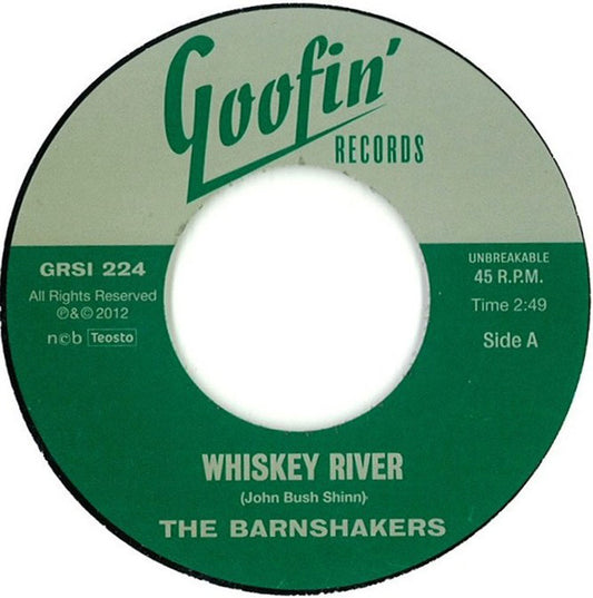 Single - Barnshakers - Whiskey River / Hollow Grave
