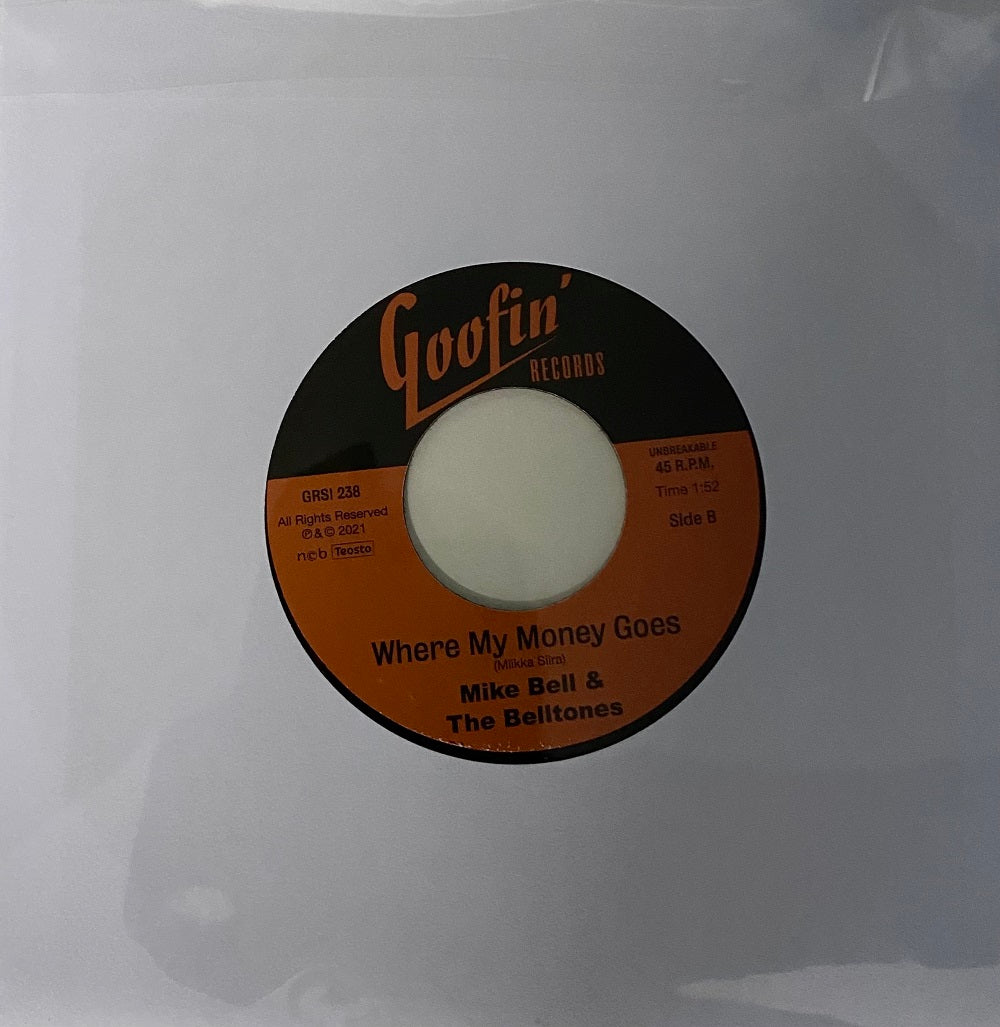 Single - Mike Bell & the Belltones - Your Lovin' On My Mind +1