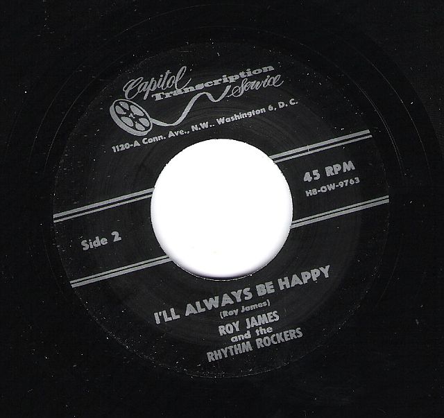 Single - Roy James & The Rhythm Rockers - Rock'n'Roll Mama, I'll Always Be Happy