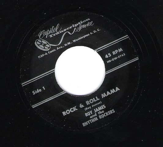 Single - Roy James & The Rhythm Rockers - Rock'n'Roll Mama, I'll Always Be Happy