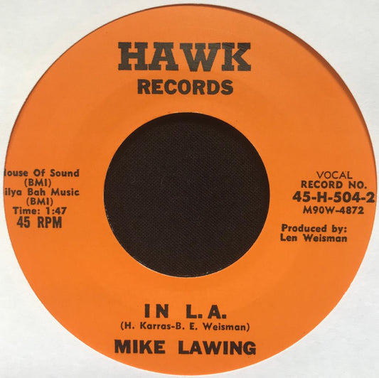 Single - Mike Lawing - In L. A., Chimpanzee Ride