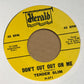 Single - Tender Slim - Don't Cut Out On Me / I'm Checking Up