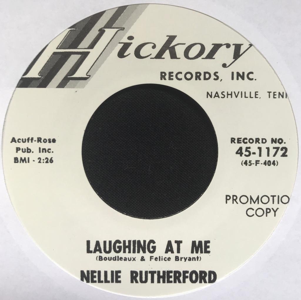 Single - Nellie Rutherford - Laughing At Me; Turn Me On