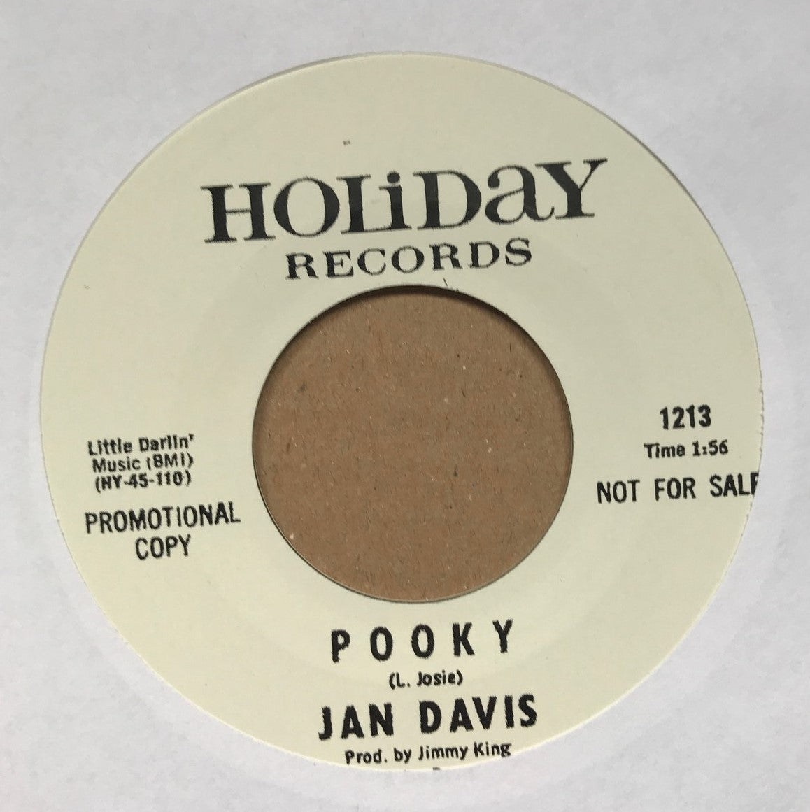 Single - Jan Davis - Watusi Zombie / Pooky