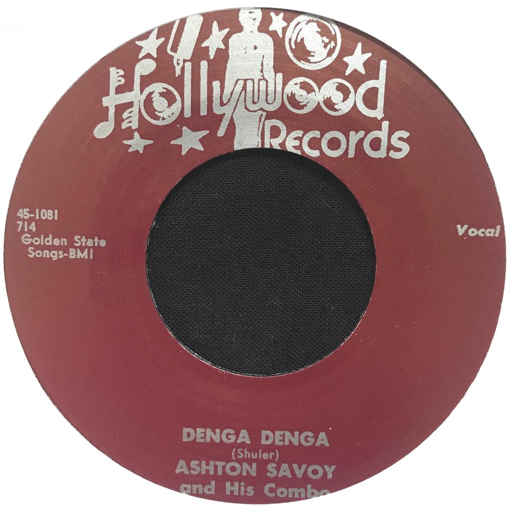 Single - VA - Ashton Savoy - Denga Denga; Red Callender Sextette - Voodoo