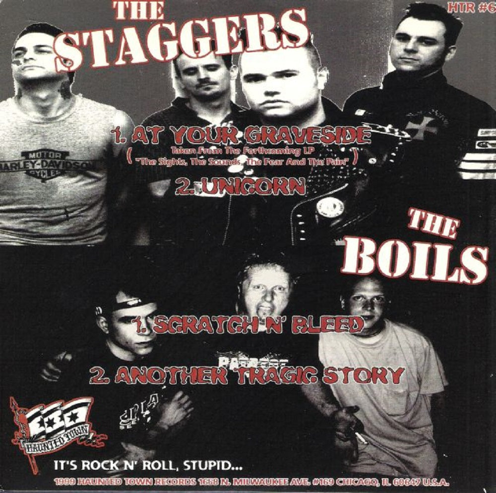 Single - VA - Staggers, Boils - Punk Rock Rumble