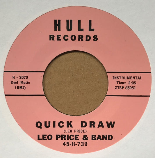 Single - Leo Price - Hey Now Baby / Quickdraw