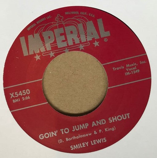 Single - Smiley Lewis - Go On Fool; Goin' To Jump And Shout