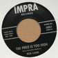 Single - Bob Caine - Crazy About You Baby, The Price Is Too High