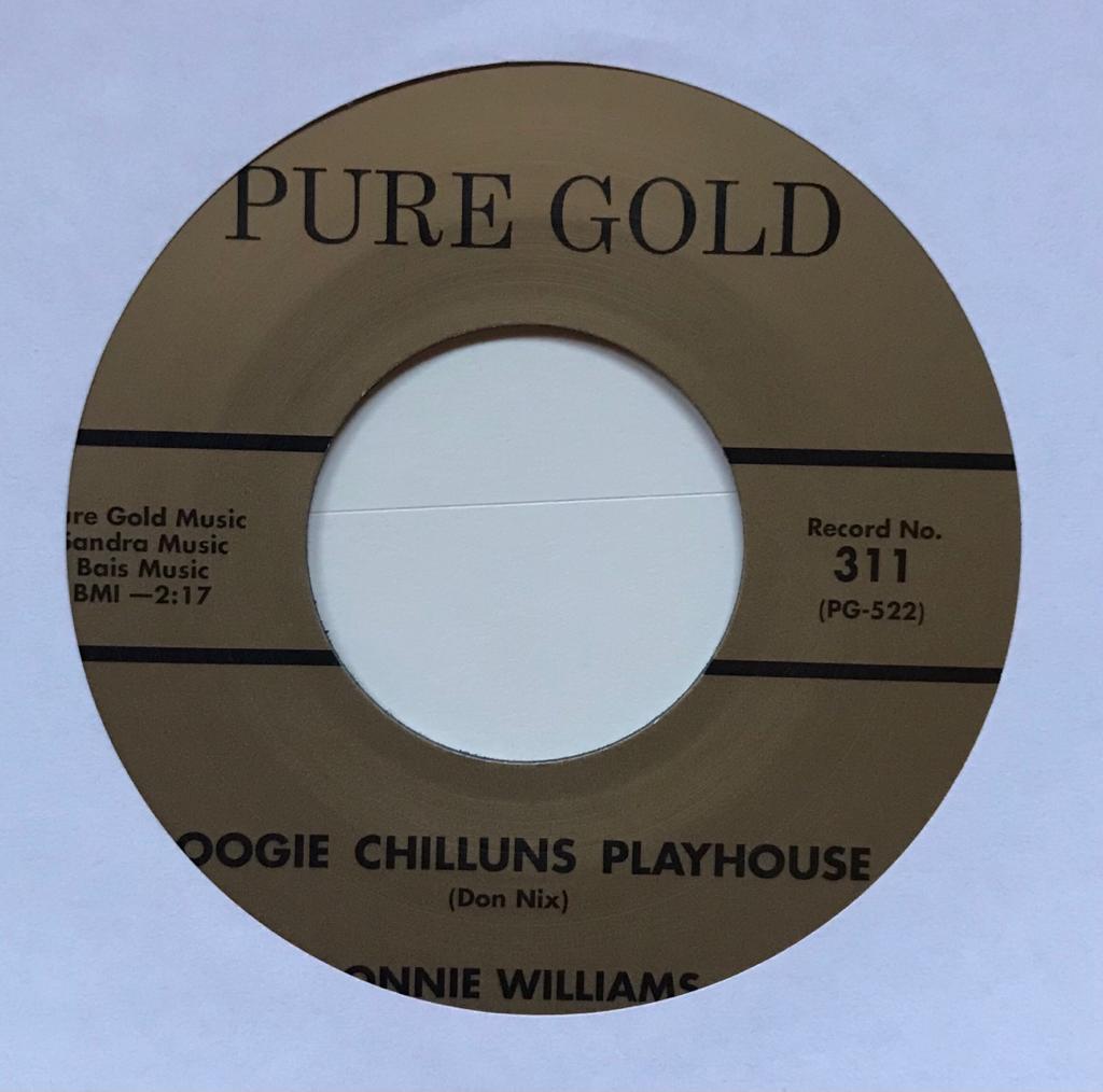 Single - Donnie Williams - Boogie Chilluns Playhouse; Mister B