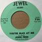 Single - John Fred - Lenne / You're Mad At Me