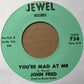 Single - John Fred - Lenne / You're Mad At Me