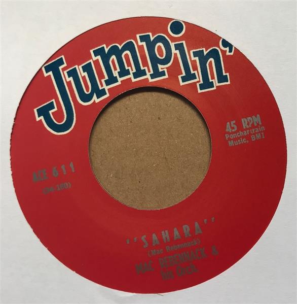 Single - VA - Billy Emerson - I'll Get You Too, Mac Rebennack - Sahara