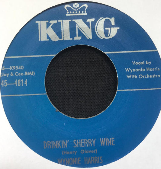 Single - Wynonie Harris - Git With The Grits; Drinkin' Sherry Wine