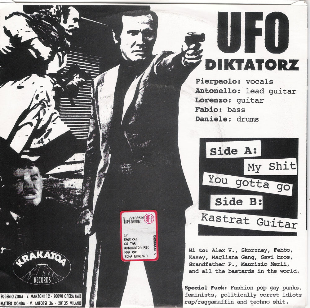 Single - UFO Diktatorz - Kastrat Guitar Ep