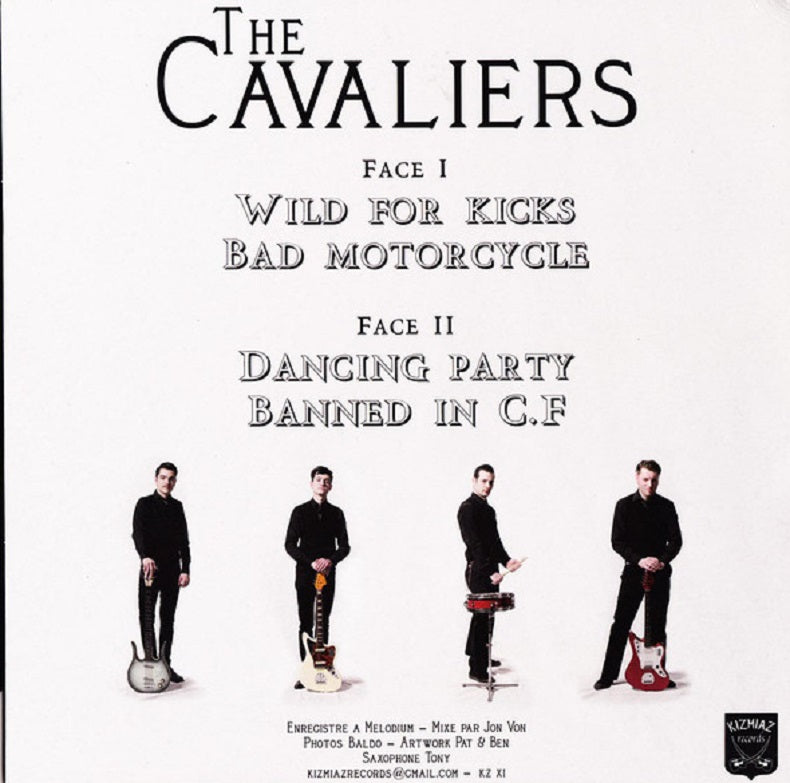 Single - Cavaliers - Wild For Kicks