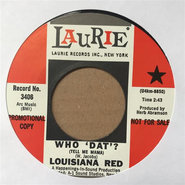Single - Louisiana Red - Who Dat? / Little Girl Take Your Time