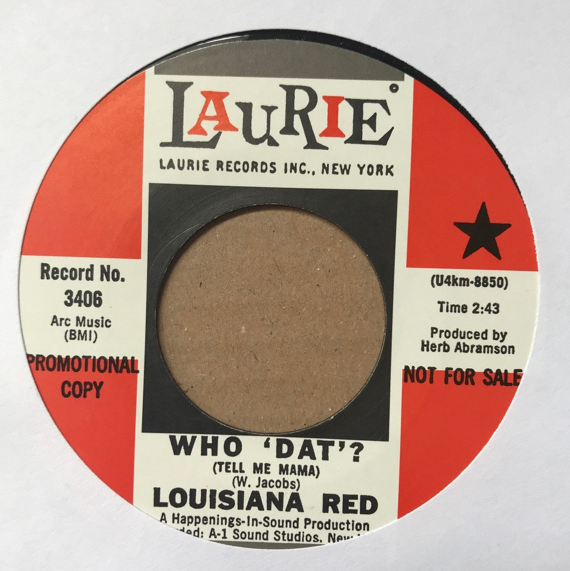 Single - Louisiana Red - Who Dat? / Little Girl Take Your Time