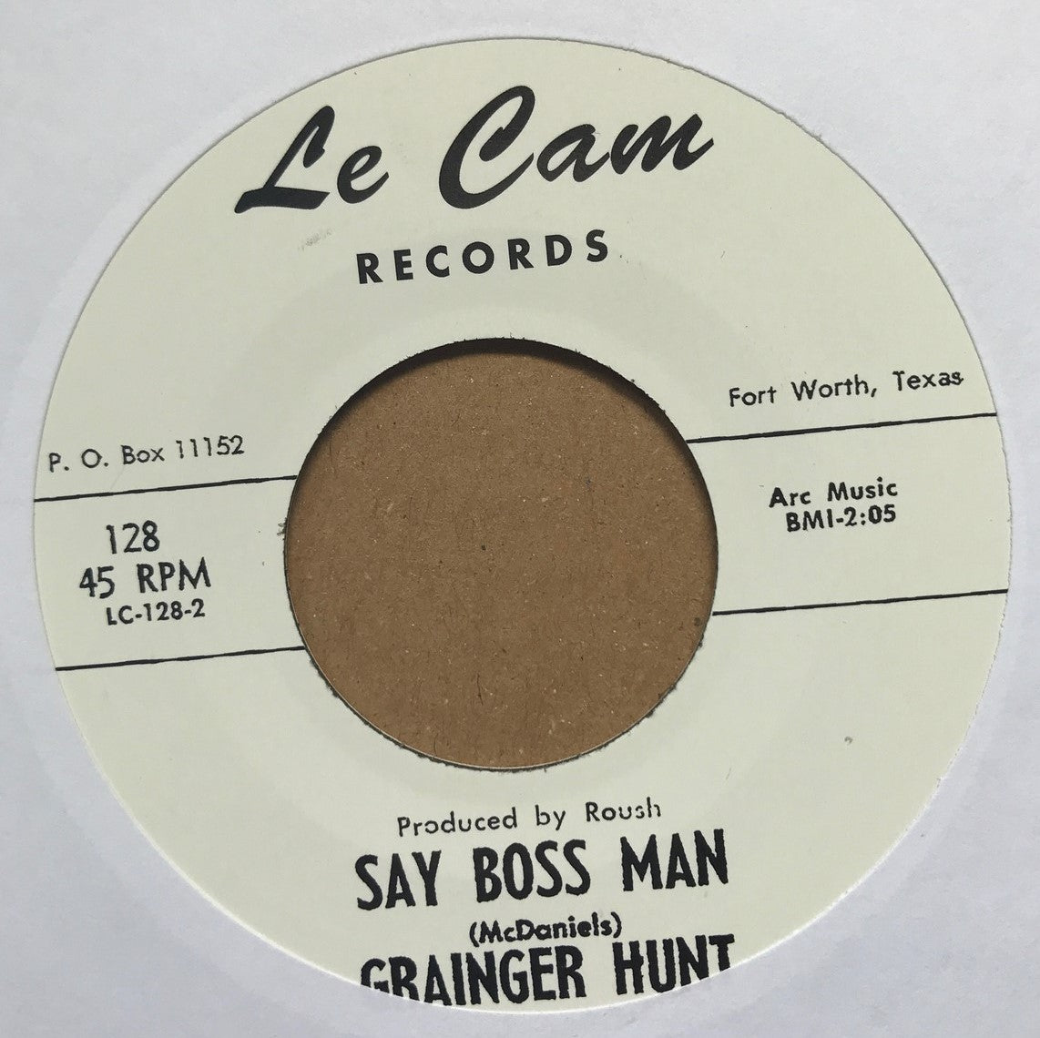 Single - Grainger Hunt - Noah / Say Boss Man