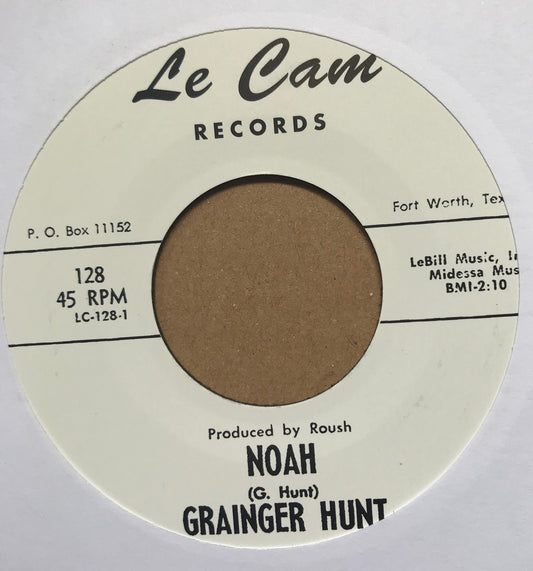 Single - Grainger Hunt - Noah / Say Boss Man