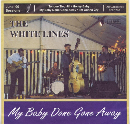 Single - White Lines - My Baby Done Gone Away