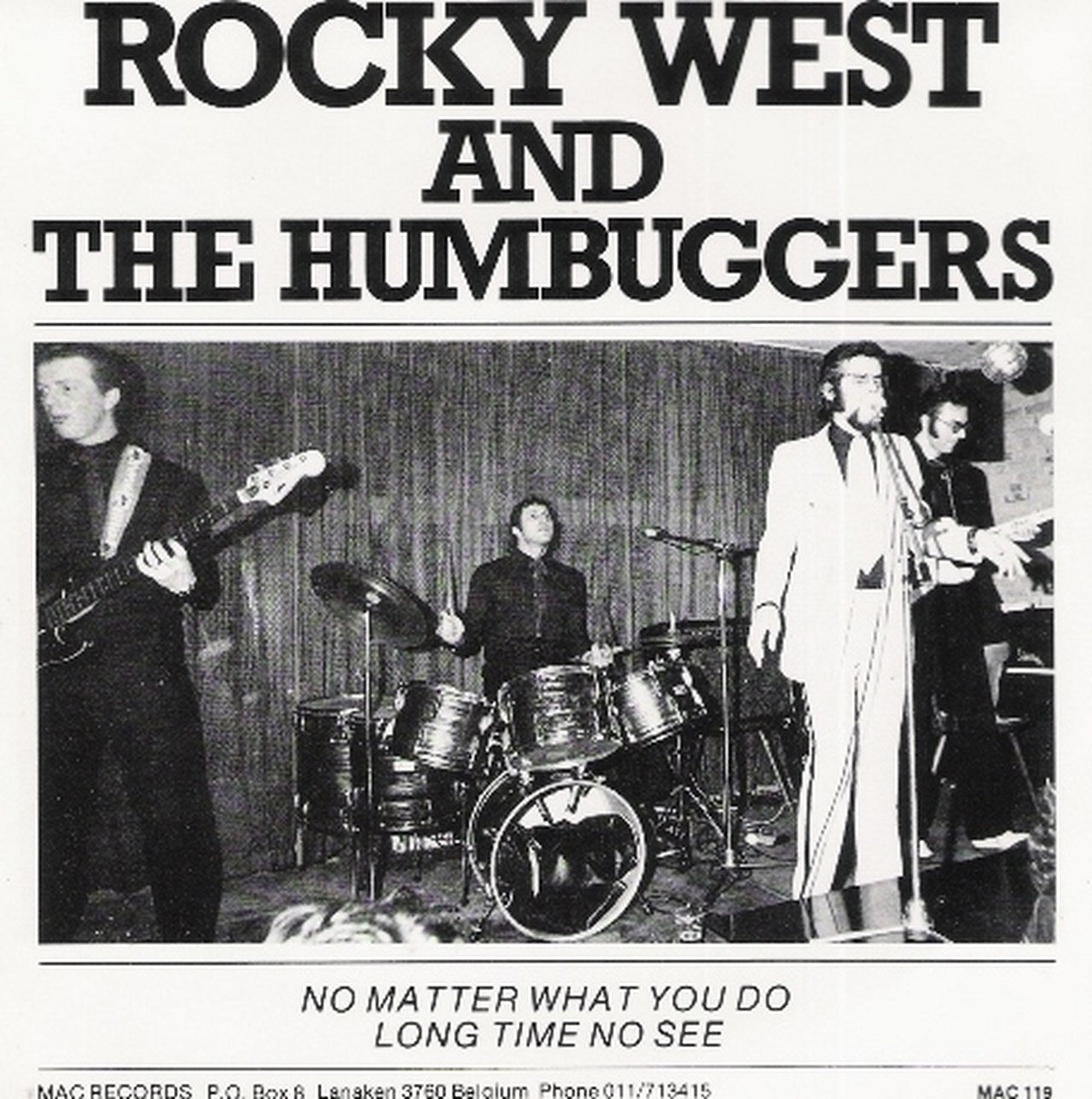 Single - Rocky West and the Humbuggers - No Matter What You Do, Long Time No See