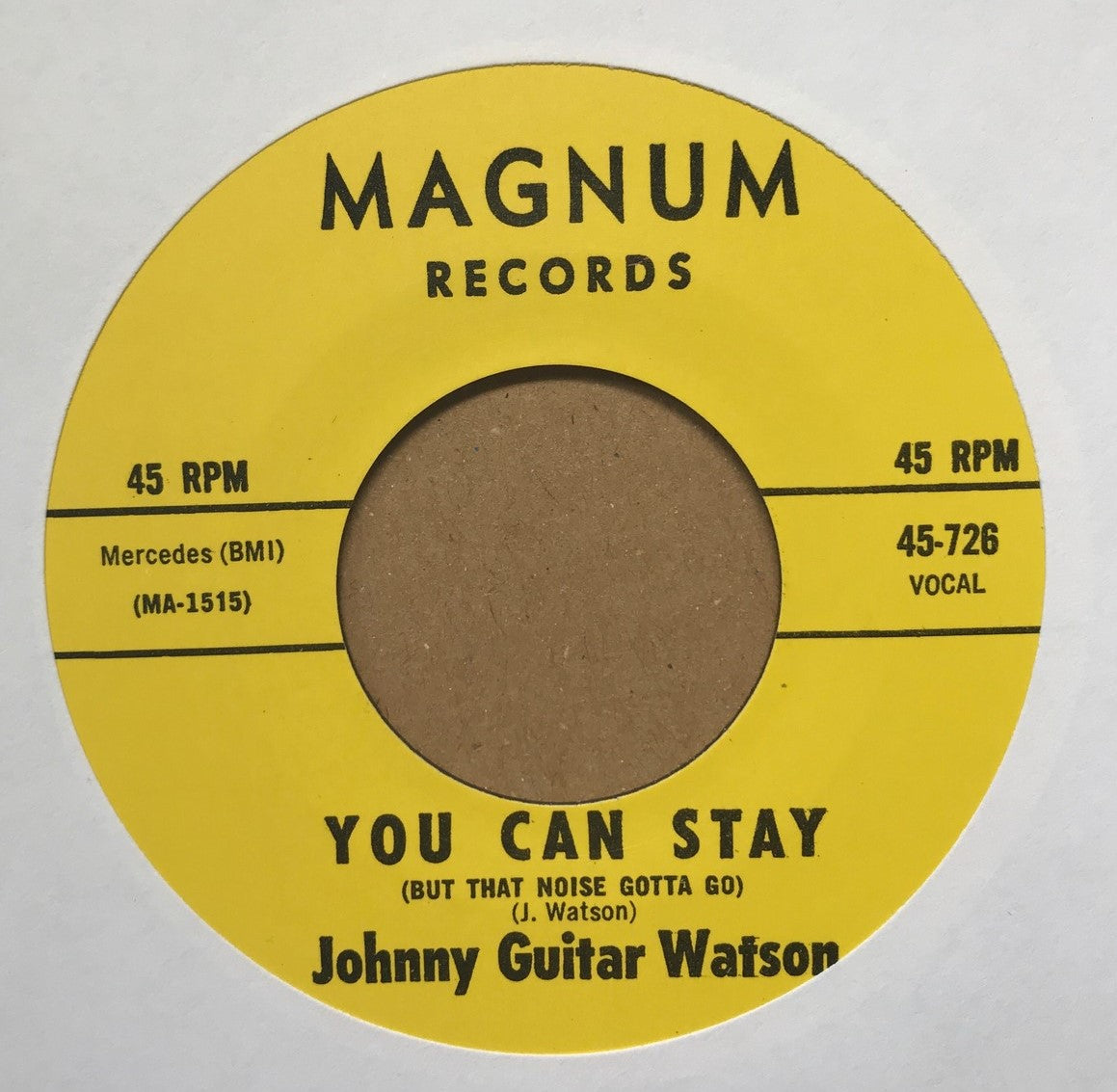 Single - Johnny Guitar Watson - Big Bad Wolf / You Can Stay