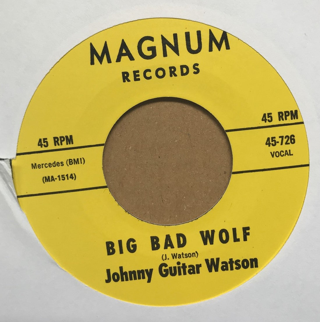 Single - Johnny Guitar Watson - Big Bad Wolf / You Can Stay