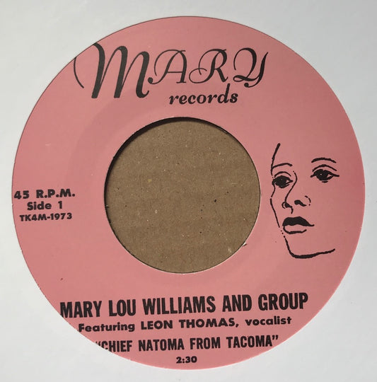 Single - Mary Lou Williams W. Leon Thomas - You Know Baby / Chief Natoma….