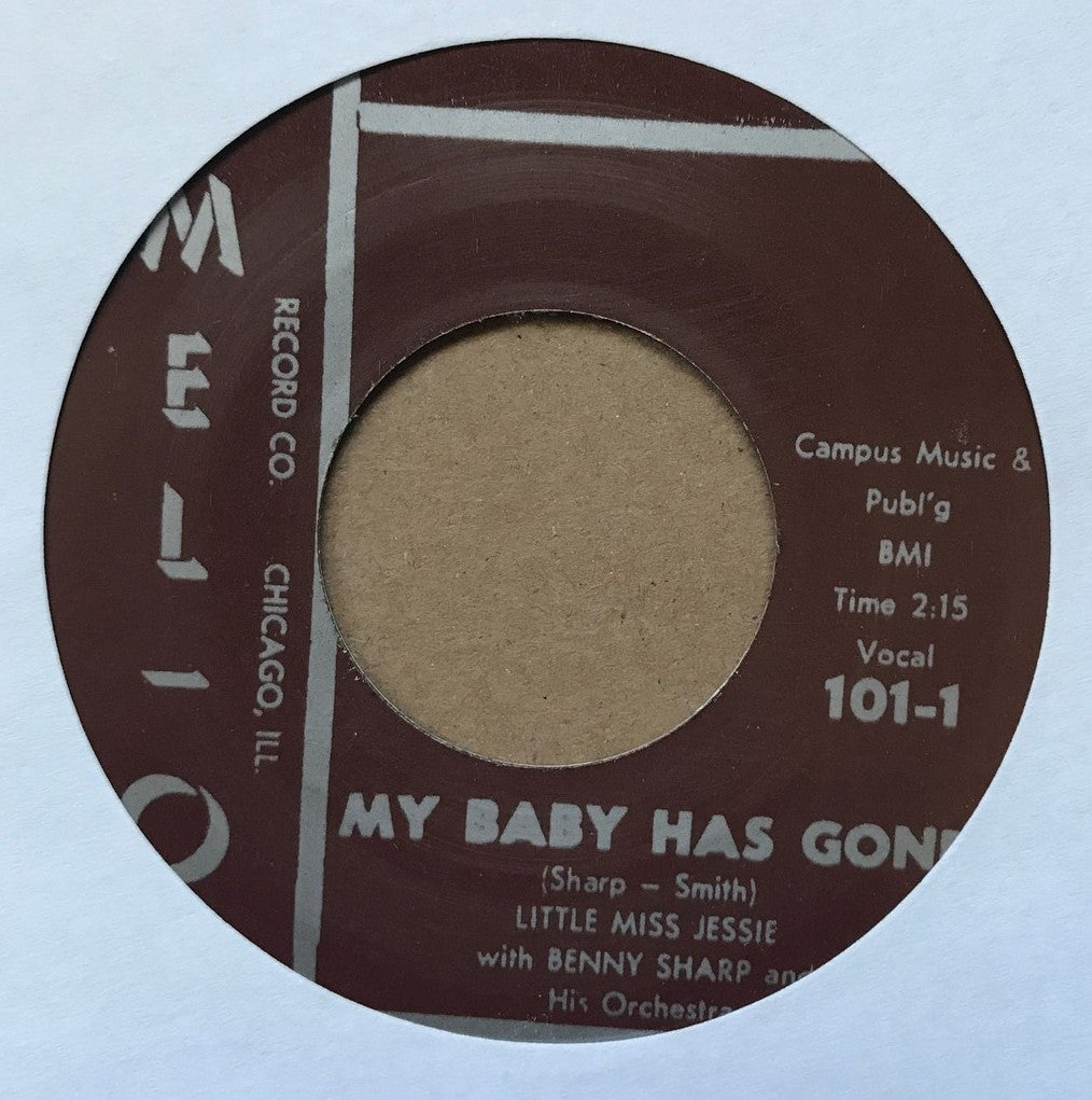 Single - Little Miss Jessie W. Benny Sharp - My Baby Has Gone / St. Louis Sunset Twist