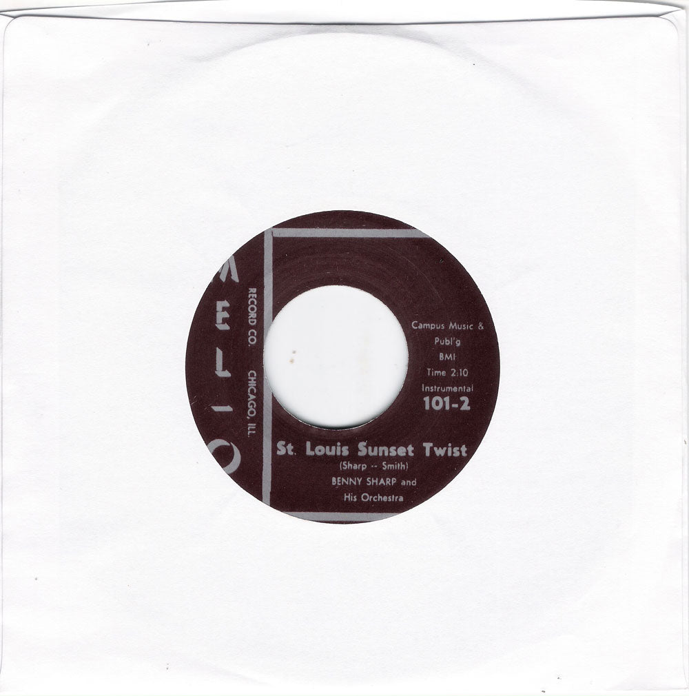 Single - Little Miss Jessie W. Benny Sharp - My Baby Has Gone; St. Louis Sunset Twist