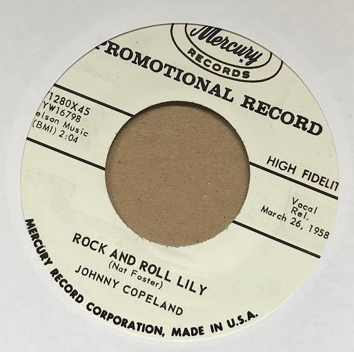 Single - VA - Johnny Copeland - Rock And Roll Lilly; George Young - Can't Stop Me