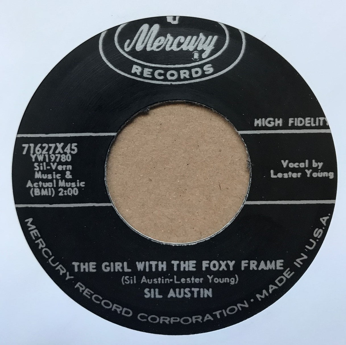 Single - Sil Austin - Say Lou / Girl With The Foxy Frame