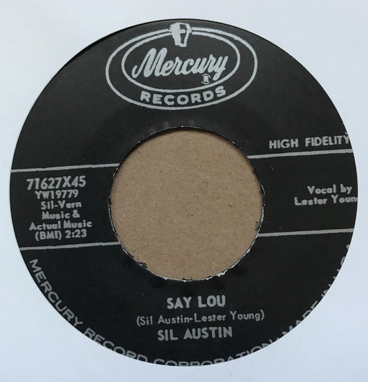 Single - Sil Austin - Say Lou / Girl With The Foxy Frame