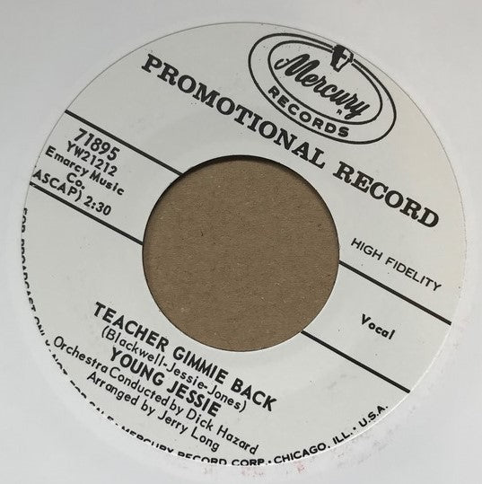 Single - Young Jessie - Big Chief (King Of Love)/Teacher Gimmie Back