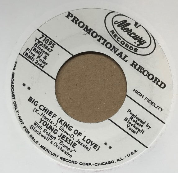 Single - Young Jessie - Big Chief (King Of Love)/Teacher Gimmie Back