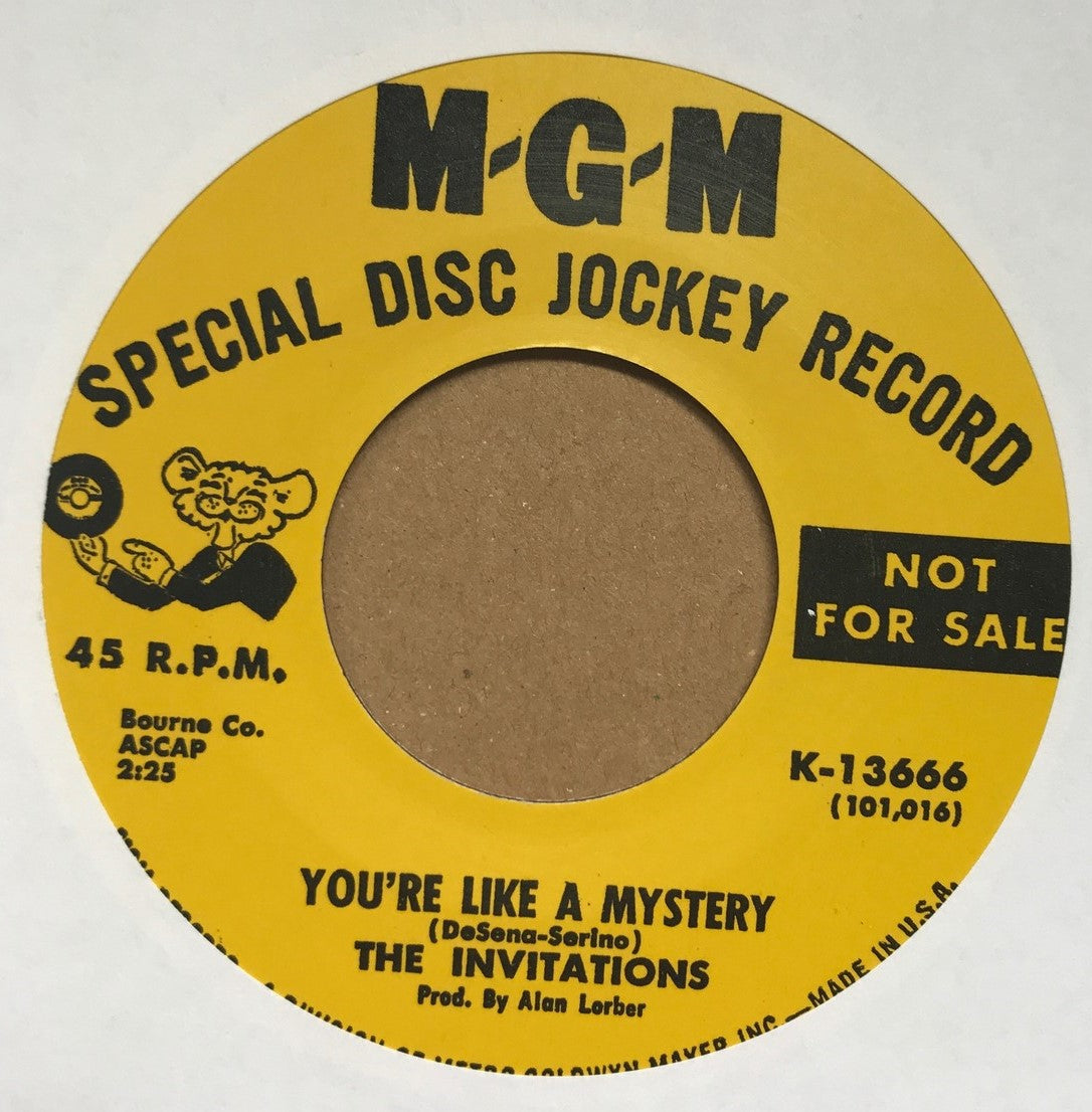 Single - Invitations - Watch Out Little Girl / You're Like A Mystery