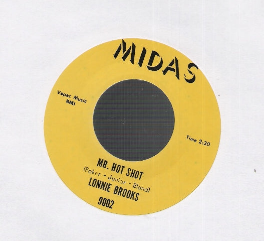 Single - Lonnie Brooks - Mr. Hot Shot, The Popeye