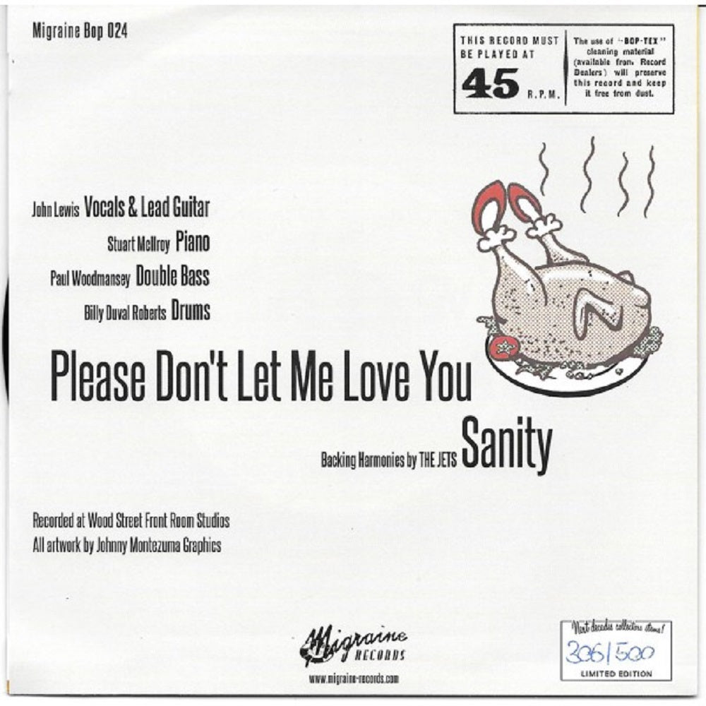 Single - John Lewis & His Rock'n'Roll Trio - Please Don't Le Me Love You