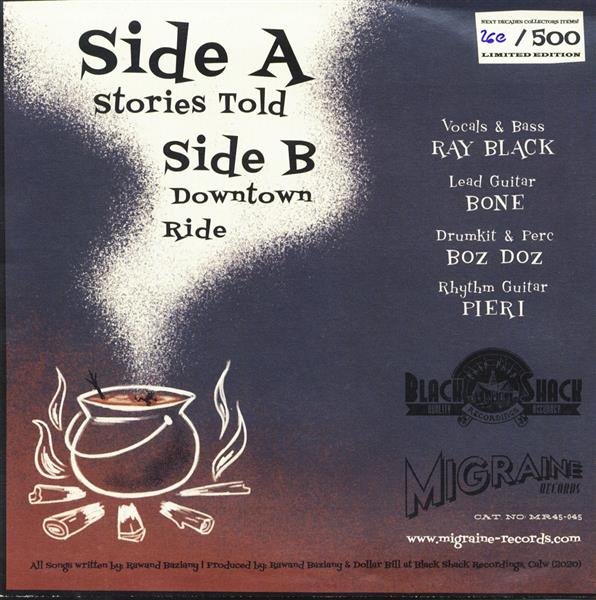 Single - Ray Black & the Flying Carpets - Stories Told
