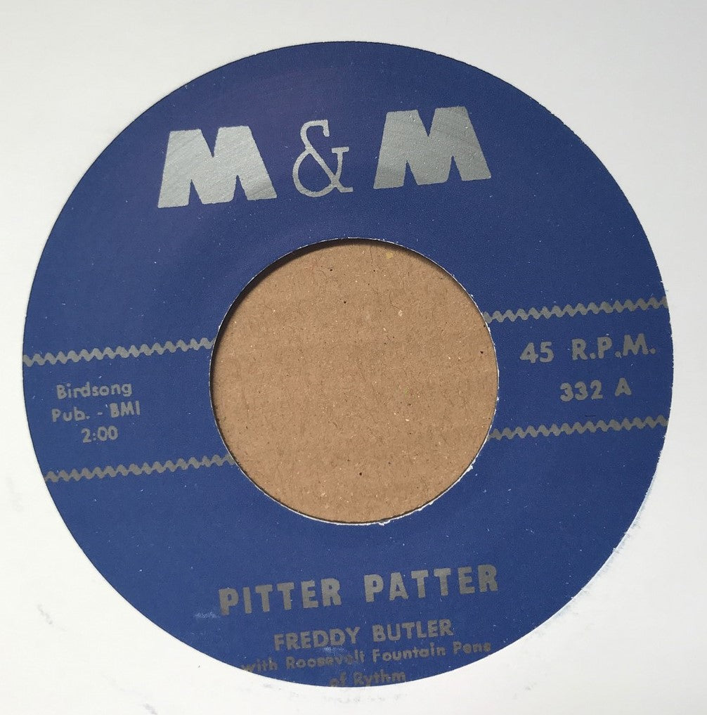 Single - Freddy Butler - Pitter Patter / Boogie Twist