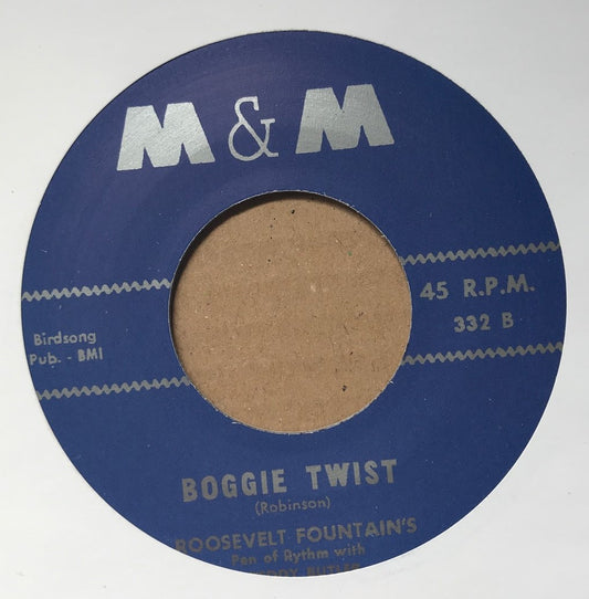 Single - Freddy Butler - Pitter Patter / Boogie Twist