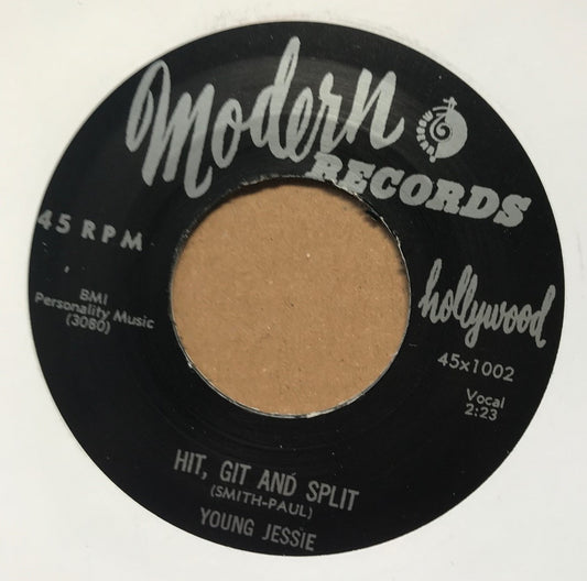 Single - Young Jessie - Hit, Git & Split / Don't Happen No More