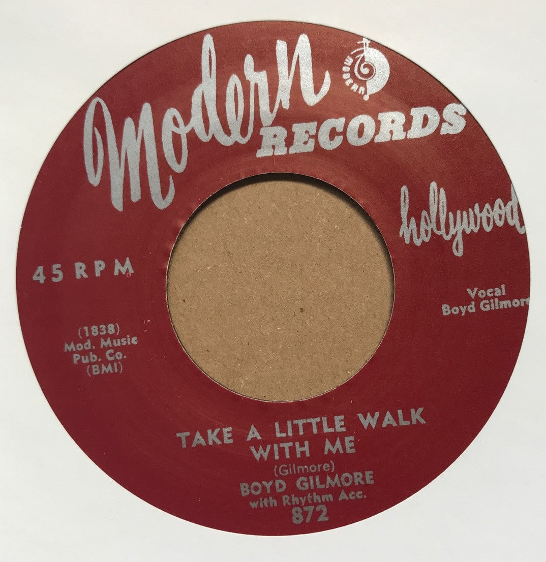 Single - Boyd Gilmore - All In My Dreams / Take A Litlle Walk With Me