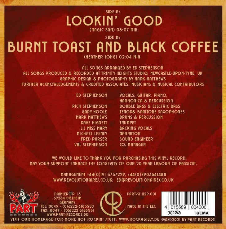 Single - Revolutionaires - Lookin' Good, Burnt Toast and Black Coffee