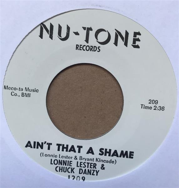 Single - Lonnie Lester - Ain’t That A Shame / I Know