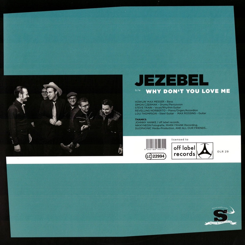 Single - Steve Train and his Bad Habits - Jezebel; Why Don't You Love Me