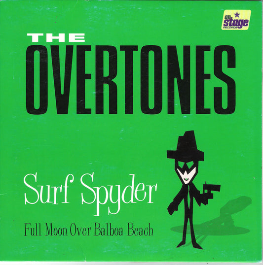 Single - Overtones - Surf Spyder, Full Moon Over Balboa Beach