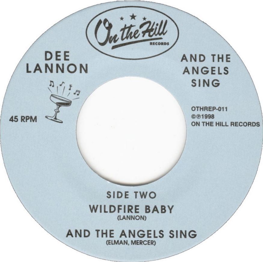 Single - Dee Lannon - It's All Up To You, Jeopardy, Wildfire Baby, And The Angel Sing